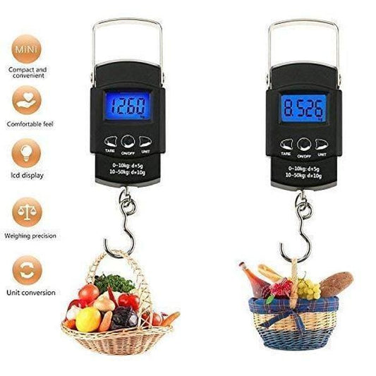 Digital Hanging Weight Scale with Hook
