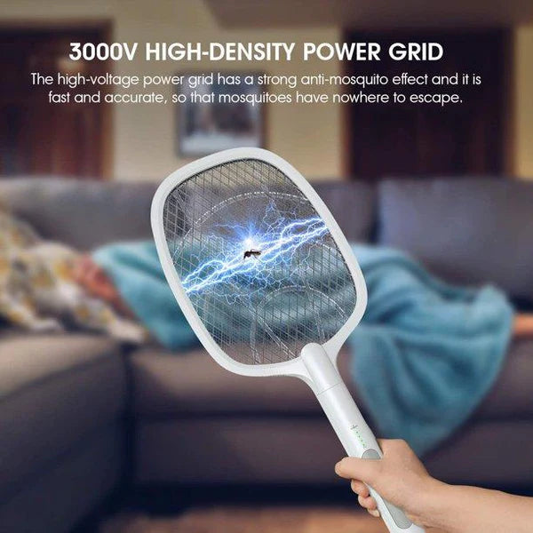 USB Rechargeable Mosquito Killer Racket with Stand