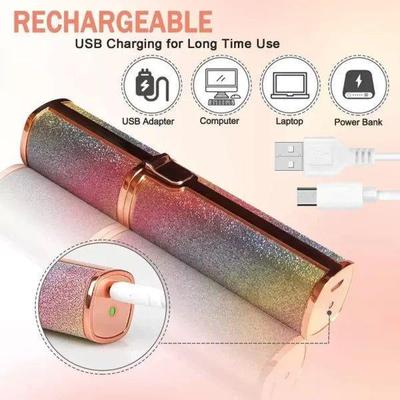 Instant Glow 2-in-1 Eyebrow Trimmer & Face Hair Remover for Women