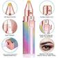 Instant Glow 2-in-1 Eyebrow Trimmer & Face Hair Remover for Women