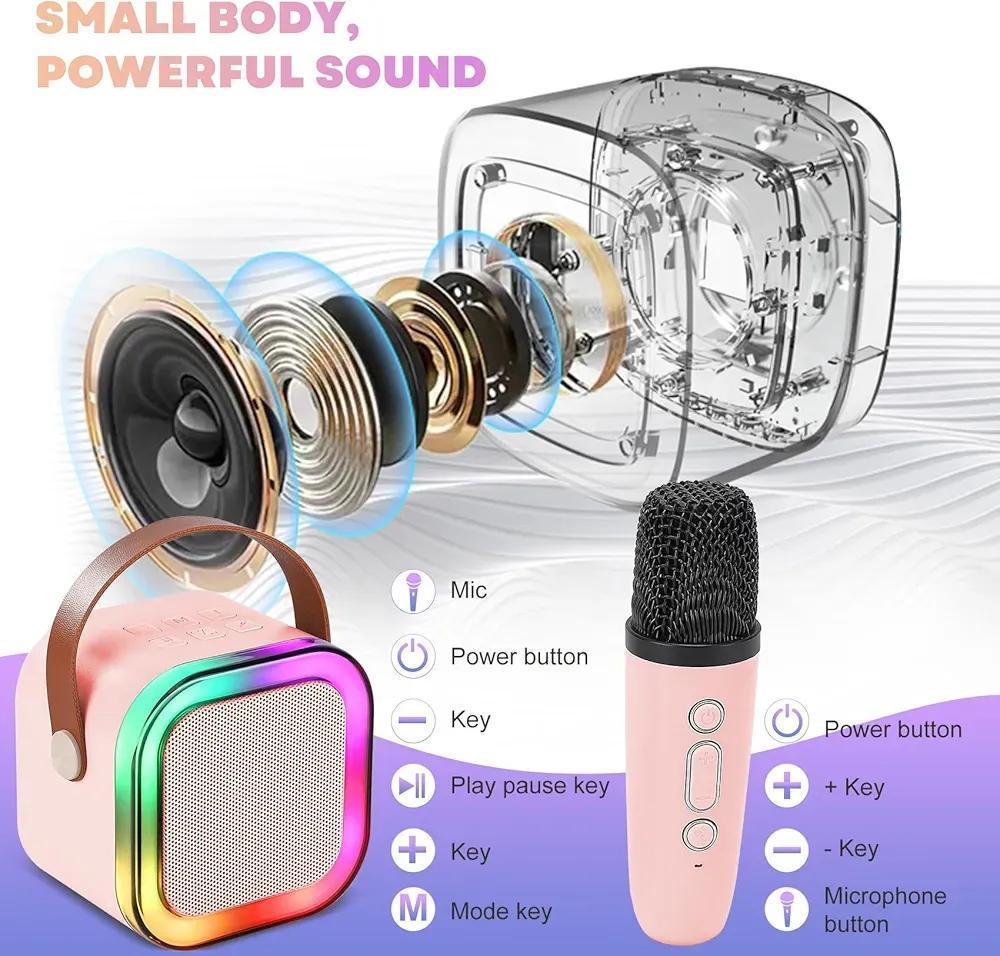 🎤K12 Portable Speaker With Mic– Sing Loud, Sound Better