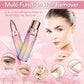 Instant Glow 2-in-1 Eyebrow Trimmer & Face Hair Remover for Women