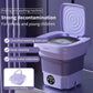 Foldable Mini Washing Machine – Portable 11L Washer for Travel & Dorm