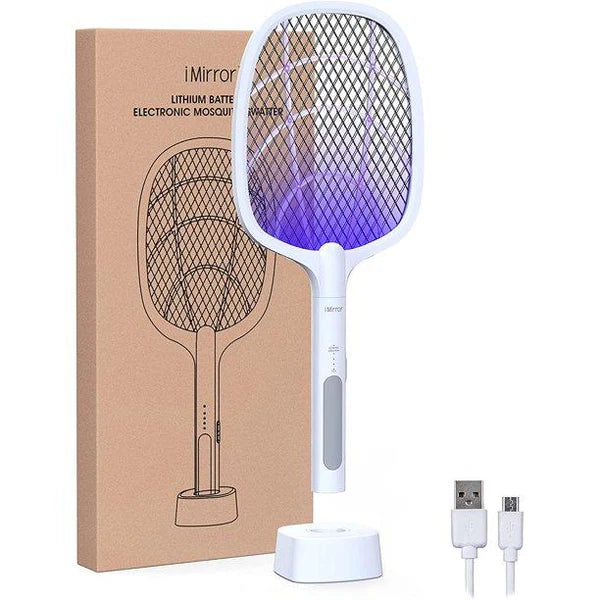 USB Rechargeable Mosquito Killer Racket with Stand